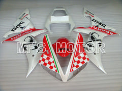 Yamaha YZF-R1 2002-2003 Injection ABS Fairing - ABARTH - Red White - MFS3293