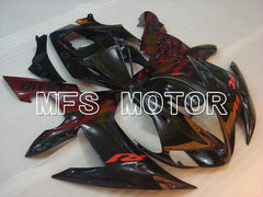 Yamaha YZF-R1 2002-2003 Injection ABS Fairing - Factory Style - Black Red - MFS3297