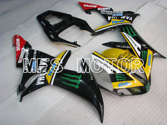 Yamaha YZF-R1 2002-2003 Injection ABS Fairing - Monster - Black Yellow - MFS3299