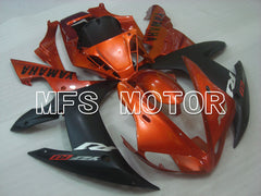 Yamaha YZF-R1 2002-2003 Injection ABS Fairing - Factory Style - Black Orange - MFS3309