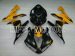 Yamaha YZF-R1 2004-2006 Injection ABS Fairing - Factory Style - Black Yellow - MFS3310
