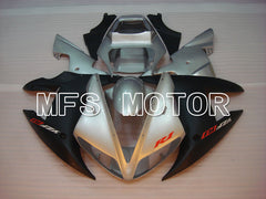 Yamaha YZF-R1 2002-2003 Injection ABS Fairing - Factory Style - Black Silver Matte - MFS3311