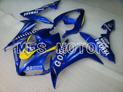 Yamaha YZF-R1 2004-2006 Injection ABS Fairing - GO!!!!!!! - Blue - MFS3312