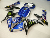 Yamaha YZF-R1 2004-2006 Injection ABS verkleidung - Monster - Schwarz Blau - MFS3313