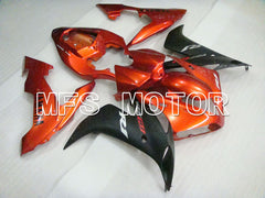 Carénage ABS injecté Yamaha YZF-R1 2004-2006 - Style usine - Noir Orange - MFS3321