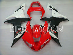 Yamaha YZF-R1 2002-2003 Injection ABS Fairing - Factory Style - Red Black Matte - MFS3326