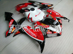 Carénage ABS injecté Yamaha YZF-R1 2004-2006 - Santander - Rouge Blanc - MFS3329