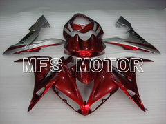 Yamaha YZF-R1 2004-2006 Injection ABS Fairing - Factory Style - Silver Red wine color - MFS3350