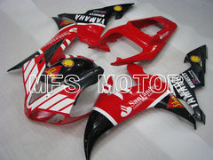 Yamaha YZF-R1 2002-2003 Injection ABS Fairing - Santander - Black Red - MFS3366