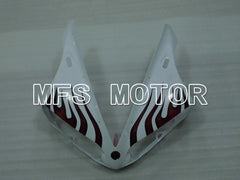 Yamaha YZF-R1 2004-2006 Injection ABS Fairing - Flame - White Red - MFS3373