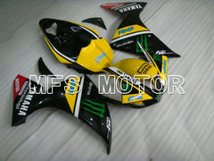Carénage ABS injecté Yamaha YZF-R1 2009-2011 - Monster - Noir Jaune - MFS3388