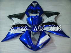 Carénage ABS injecté Yamaha YZF-R1 2009-2011 - Style usine - Bleu Blanc - MFS3391