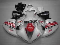 Carénage ABS injecté Yamaha YZF-R1 2009-2011 - Style usine - Noir Blanc - MFS3393