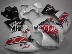 Carénage ABS injecté Yamaha YZF-R1 2009-2011 - Style usine - Noir Blanc - MFS3393