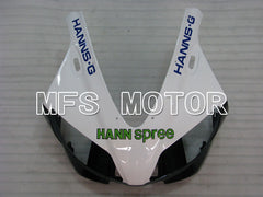 Carénage ABS injecté Yamaha YZF-R1 1998-1999 - HANN Spree - Noir Blanc - MFS3397