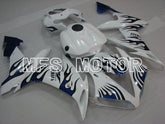 Yamaha YZF-R1 2004-2006 Injection ABS Fairing - Flame - Blue White - MFS3410