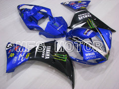 Yamaha YZF-R1 2009-2011 Injection ABS Fairing - Monster - Black Blue - MFS3414