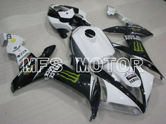 Yamaha YZF-R1 2004-2006 Injection ABS Fairing - Monster - Black White - MFS3419