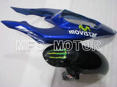 Yamaha YZF-R1 2004-2006 Injection ABS verkleidung - Monster - Schwarz Weiß Blau - MFS3429