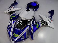 Yamaha YZF-R1 2004-2006 Injection ABS Fairing - Monster - Black White Blue - MFS3434