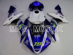 Yamaha YZF-R1 2004-2006 Injection ABS Fairing - Monster - Black White Blue - MFS3434