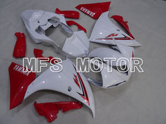 Carénage ABS injecté Yamaha YZF-R1 2009-2011 - Style usine - Rouge Blanc - MFS3435