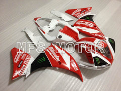 Yamaha YZF-R1 2009-2011 Injection ABS Fairing - Monster - Red White - MFS3436