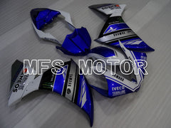 Yamaha YZF-R1 2009-2011 Injection ABS Fairing - Monster - White Blue - MFS3439