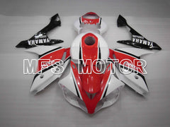 Yamaha YZF-R1 2007-2008 Injection ABS Fairing - Factory Style - White Red - MFS3446