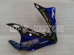 Yamaha YZF-R1 2007-2008 Injection ABS Fairing - Monster - Black Blue - MFS3461
