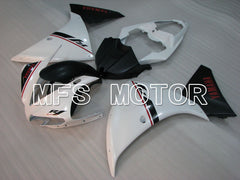 Yamaha YZF-R1 2012-2014 Einspritz-ABS-Verkleidung - Factory Style - Schwarz Weiß - MFS3466