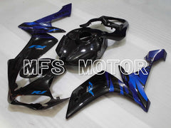 Yamaha YZF-R1 2007-2008 Injection ABS Fairing - Factory Style - Black Blue - MFS3468