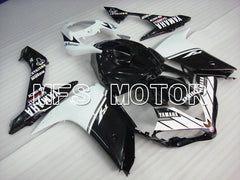 Yamaha YZF-R1 2007-2008 Injection ABS Fairing - Factory Style - Black White - MFS3472