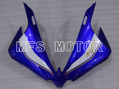 Yamaha YZF-R1 2012-2014 Injection ABS verkleidung - Factory Style - Weiß Blau - MFS3473
