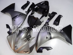 Yamaha YZF-R1 2012-2014 Einspritz-ABS-Verkleidung - Factory Style - Silber matt - MFS3474