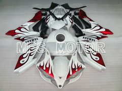 Yamaha YZF-R1 2007-2008 Injection ABS Fairing - Factory Style - White Red - MFS3482