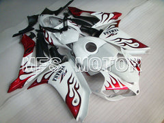 Yamaha YZF-R1 2007-2008 Injection ABS Fairing - Factory Style - White Red - MFS3482