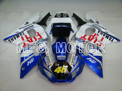 Yamaha YZF-R6 1998-2002 Injection ABS verkleidung - FIXI - Blau Weiß - MFS3483