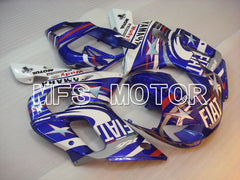 Yamaha YZF-R6 1998-2002 Injection ABS verkleidung - FIAT - Blau Weiß - MFS3485
