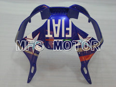 Yamaha YZF-R6 1998-2002 Injection ABS verkleidung - FIAT - Blau Weiß - MFS3485