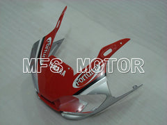 Yamaha YZF-R6 1998-2002 Injection ABS verkleidung - Fortuna - Rot Silber - MFS3488