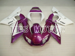 Yamaha YZF-R6 1998-2002 Injection ABS verkleidung - Factory Style - Lila Weiß - MFS3493