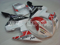 Yamaha YZF-R6 2003-2004 Injection ABS Fairing - MOTUL - White Black - MFS3497