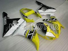 Yamaha YZF-R6 2003-2004 Injection ABS Fairing - Factory Style - Yellow White - MFS3499