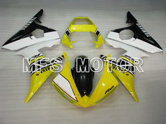 Yamaha YZF-R6 2003-2004 Injection ABS Fairing - Factory Style - Yellow White - MFS3499