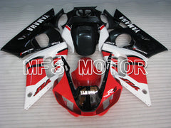 Carénage ABS injecté Yamaha YZF-R6 1998-2002 - Style usine - Noir Rouge Blanc - MFS3501