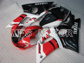 Carénage ABS injecté Yamaha YZF-R6 1998-2002 - Style usine - Noir Rouge Blanc - MFS3501