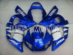 Yamaha YZF-R6 1998-2002 Injection ABS verkleidung - Factory Style - Blau Weiß - MFS3503