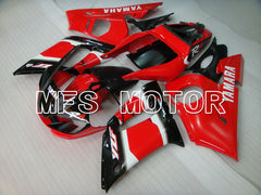 Yamaha YZF-R6 1998-2002 Injection ABS verkleidung - Factory Style - Schwarz Rot - MFS3505
