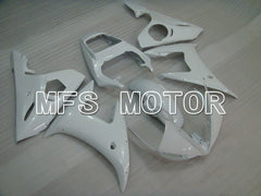 Yamaha YZF-R6 2003-2004 Injection ABS Fairing - Factory Style - White - MFS3509